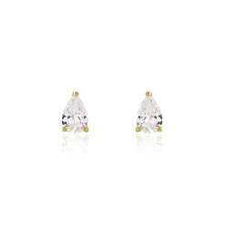 Histoire d'Or Boucles D'oreilles Puces Tierra Or Jaune Oxyde De Zirconium