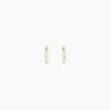 Histoire d'Or Boucles D'oreilles Puces Tria Or Jaune Oxyde De Zirconium Best