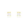 Histoire d'Or Boucles D'oreilles Puces Victoria Or Jaune Diamant New