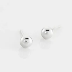 Histoire d'Or Boucles D'oreilles Puces Virgie argent blanc New
