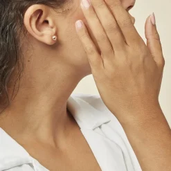 Histoire d'Or Boucles D'oreilles Puces Virgie argent rose Best