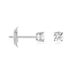 Histoire d'Or Boucles D'oreilles Puces Victoria Platine Blanc Diamant Online