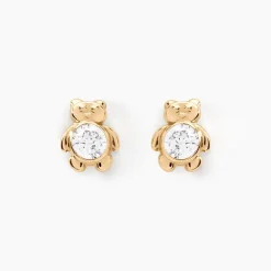 Histoire d'Or Boucles D'oreilles Puces Winny Or Jaune Oxyde De Zirconium Online