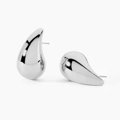 Histoire d'Or Boucles D'oreilles Puces Xenia acier blanc Clearance