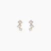 Histoire d'Or Boucles D'oreilles Puces Xene Or Jaune Diamant Hot