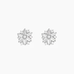 Histoire d'Or Boucles D'oreilles Puces Ysatis Argent Blanc Oxyde De Zirconium Online