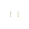 Histoire d'Or Boucles D'oreilles Puces Youssa Barrettes Or Jaune Oxyde De Zirconium Hot