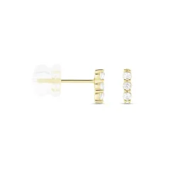 Histoire d'Or Boucles D'oreilles Puces Youssa Barrettes Or Jaune Oxyde De Zirconium Hot