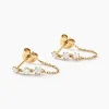 Histoire d'Or Boucles D'oreilles Puces Yale Or Jaune Diamant Synthétique Outlet