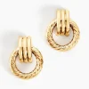 Histoire d'Or Boucles D'oreilles Puces Zareen Or Jaune Discount