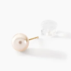 Histoire d'Or Boucles D'oreilles Suki Or Jaune Perle De Culture