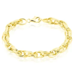 Histoire d'Or Bracelet Aaron Maille Fantaisie Or Jaune Online