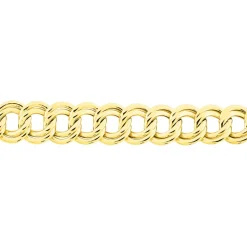 Histoire d'Or Bracelet Aaron Maille Fantaisie Or Jaune Sale
