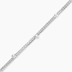 Histoire d'Or Bracelet Abbie Argent Blanc Outlet