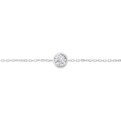Histoire d'Or Bracelet Abha Argent Blanc Oxyde De Zirconium Outlet