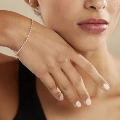 Histoire d'Or Bracelet Abie Torsade argent bicolore Discount