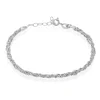 Histoire d'Or Bracelet Abie Torsade Argent Blanc Hot