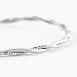 Histoire d'Or Bracelet Abie Torsade argent blanc Best