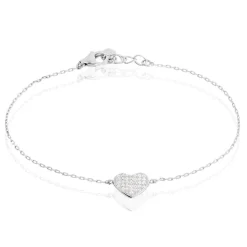 Histoire d'Or Bracelet Achahildis Argent Oxyde De Zirconium Best