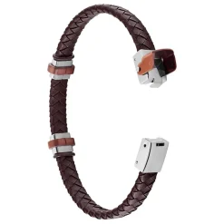 Histoire d'Or Bracelet Acier Blanc Ludovic Oxyde De Zirconium Outlet