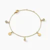 Histoire d'Or Bracelet Acier Doré Cristal Clearance