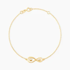 Histoire d'Or Bracelet Ademar Or Jaune Oxyde De Zirconium New