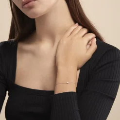 Histoire d'Or Bracelet Adhira Or Blanc Diamant Clearance