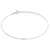 Histoire d'Or Bracelet Adriaan Argent Blanc Oxyde De Zirconium Clearance