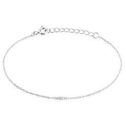 Histoire d'Or Bracelet Adriaan Argent Blanc Oxyde De Zirconium Clearance