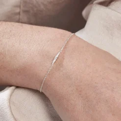 Histoire d'Or Bracelet Adriaan Argent Blanc Oxyde De Zirconium Clearance