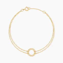 Histoire d'Or Bracelet Aislin Or Jaune Diamant New