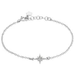 Histoire d'Or Bracelet Alcyone Argent Blanc New