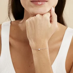 Histoire d'Or Bracelet Alda Argent Blanc Oxyde De Zirconium Clearance