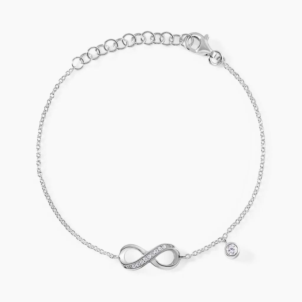 Histoire d'Or Bracelet Alexandros Argent Oxyde De Zirconium Outlet