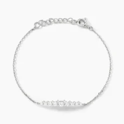 Histoire d'Or Bracelet Aliah Argent Blanc Oxyde De Zirconium Clearance