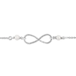 Histoire d'Or Bracelet Aliya Argent Blanc Pierre De Synthese Clearance