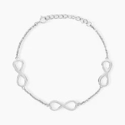 Histoire d'Or Bracelet Aliya Argent Blanc Rhodié Hot