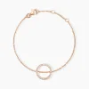 Histoire d'Or Bracelet Alysone Argent Rose Oxyde De Zirconium