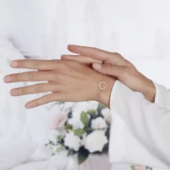 Histoire d'Or Bracelet Alysone Argent Rose Oxyde De Zirconium