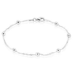 Histoire d'Or Bracelet Amarylis Argent Blanc Best