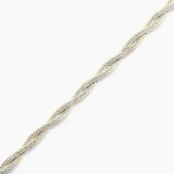 Histoire d'Or Bracelet Anaiz argent bicolore Sale