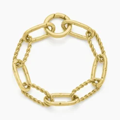 Histoire d'Or Bracelet Andria Acier Jaune Outlet