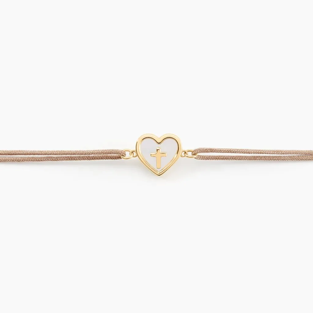 Histoire d'Or Bracelet Angel Or Jaune Nacre Discount