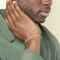 Histoire d'Or Bracelet Anilo Argent Blanc Online