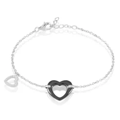 Histoire d'Or Bracelet Anissa Argent Blanc Céramique Et Oxyde De Zirconium Online