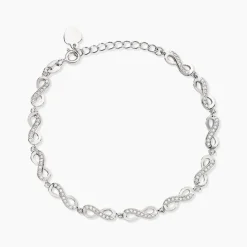 Histoire d'Or Bracelet Anka Argent Blanc Oxyde De Zirconium Sale