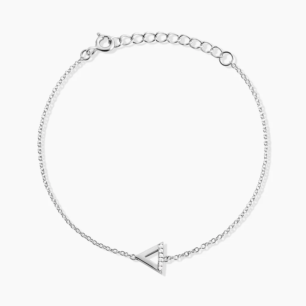 Histoire d'Or Bracelet Anna De Zirconium argent blanc oxyde Outlet