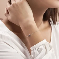 Histoire d'Or Bracelet Anna De Zirconium argent blanc oxyde Outlet