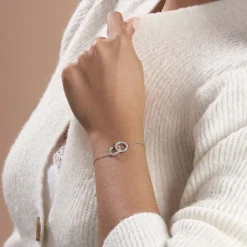 Histoire d'Or Bracelet Anne Argent Blanc Oxyde De Zirconium New