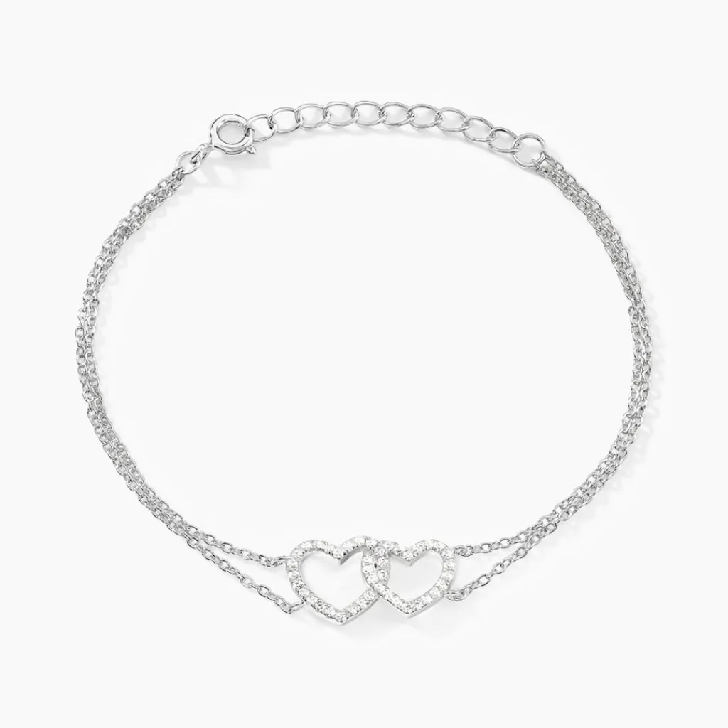Histoire d'Or Bracelet Anne-ael Argent Blanc Oxyde De Zirconium Clearance
